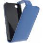 Xccess PU Leather Flip Case voor Apple iPhone 4 / 4S - Blauw 