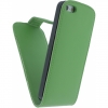 Xccess PU Leather Flip Case voor Apple iPhone 5 & 5S - Groen