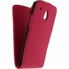 Xccess PU Leather Flip Case voor HTC One Mini (M4) - Roze