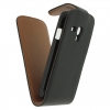 Xccess PU Leather Flip Case Samsung Galaxy S3 Mini i8190 - Zwart