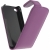 Xccess PU Leather Flip Case voor Apple iPhone 4 / 4S - Paars