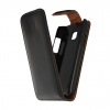 Xccess Leather Flip Case Samsung Galaxy Xcover S5690 - Zwart