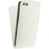 Xccess PU Leather Flip Case voor Apple iPhone 5C - Wit