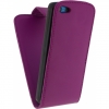 Xccess PU Leather Flip Case voor Apple iPhone 5C - Paars
