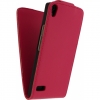 Xccess PU Leather Flip Case Huawei Ascend P6 - Roze