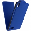Xccess PU Leather Flip Case Huawei Ascend P6 - Blauw