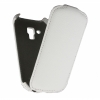 Mobilize Slim Flip Case / Leder Hoesje Samsung Galaxy S3 Mini Wit