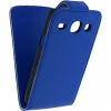 Xccess Leather Flip Case Samsung Galaxy Core i8260 - Blauw
