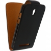 Xccess PU Leather Flip Case voor HTC Desire 500 - Zwart