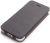 Rock Texture Book / Flip Case voor Apple iPhone 5 / 5S - Grijs