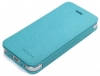 Rock Texture Book / Flip Case voor Apple iPhone 5 / 5S - Blauw