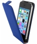 Mobiparts Premium Flip Case voor Apple iPhone 4 / 4S - Blauw
