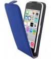 Mobiparts Premium Flip Case voor Apple iPhone 5C - Blauw