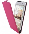 Mobiparts Premium Flip Case voor Huawei Ascend P6 - Roze