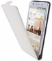 Mobiparts Premium Flip Case voor Huawei Ascend P6 - Wit
