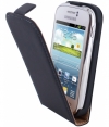 Mobiparts Premium Flip Case Samsung Galaxy Young S6310 - Zwart