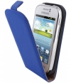 Mobiparts Premium Flip Case Samsung Galaxy Young S6310 - Blauw