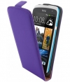 Mobiparts Premium Flip Case voor HTC Desire 500 - Paars