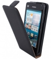 Mobiparts Premium Flip Case voor Huawei Ascend Y300 - Zwart