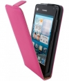 Mobiparts Premium Flip Case voor Huawei Ascend Y300 - Roze