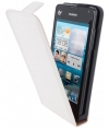 Mobiparts Premium Flip Case voor Huawei Ascend Y300 - Wit