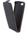 Mobiparts Premium Flip Case voor HTC One V - Zwart