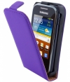Mobiparts Premium Flip Case Samsung Galaxy Pocket S5300 - Paars