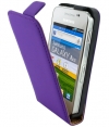 Mobiparts Premium Flip Case Samsung Galaxy Ace S5830 - Paars