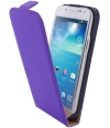 Mobiparts Premium Flip Case Samsung Galaxy S4 Mini i9195 - Paars