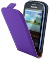 Mobiparts Premium Flip Case Samsung Galaxy S3 Mini i8190 - Paars