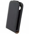 Mobiparts Premium Flip Case Samsung Galaxy Y S5360  - Zwart