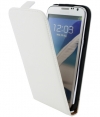 Mobiparts Premium Flip Case Samsung Galaxy Note 2 N7100 - Wit