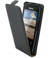 Mobiparts Premium Flip Case Samsung Galaxy S Advance i9070  Zwart