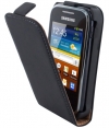Mobiparts Premium Flip Case Samsung Galaxy Pocket S5300 - Zwart