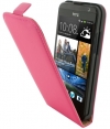 Mobiparts Premium Flip Case voor HTC Desire 300 - Pink
