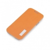 Rock Elegant Side Flip Case / Book Cover Galaxy S4 I9505 - Oranje