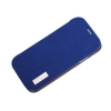 Rock Elegant Side Flip Case / Book Cover Galaxy S4 I9505 - Blauw