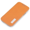 Rock Elegant Side Flip / Book cover Galaxy S4 mini i9195 - Oranje