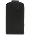 Xccess PU Leather Flip Case voor BlackBerry Torch 9800 - Zwart