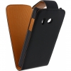 Xccess PU Leather Flip Case voor Huawei Ascend Y300 - Zwart