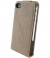 Mobiparts Vintage Flip Case voor Apple iPhone 4 / 4S - Creme
