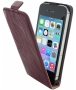 Mobiparts Vintage Flip Case voor Apple iPhone 4 / 4S - Rubin Red