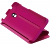 HTC One Mini Hard Shell Case with Flip Cover HC V851 - Roze