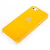 Rock BackCover Naked Shell + Beschermfolie iPhone 5 / 5S - Oranje