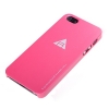 Rock Back Cover Naked Shell + Beschermfolie iPhone 5 / 5S - Rood
