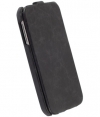 Krusell Tumba SlimCover Vintage Black Leder Samsung Galaxy S4
