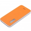 Rock Elegant Shell Flip / Book Case voor Apple iPhone 5C - Oranje