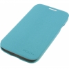 Rock Big City Fashion Side Flip Case Galaxy S4 I9505 - Azure Blue
