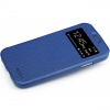 Rock Dance Book / Flip Case & Stand voor Galaxy S4 I9505 - Blauw