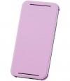 HTC One M8 Hard Shell Case with Flip Cover HC V941 - Pink